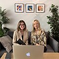 Forumo organizatorės Rimantė Daugėlaitė ir Gabrielė Cegialytė