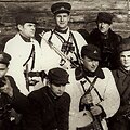 Pietų Lietuvos srities partizanai pakeliui į Lietuvos partizanų vadų susirinkimą (Okupacijų ir laisvės kovų muziejus)