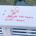 Užra&scaron;as ant tilto