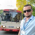 Žinomas baltarusis Andrejus Paukas Vilniuje tapo troleibuso vairuotoju