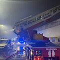 Ugniagesiai užgesino didžiulį  gaisrą Vilniuje, Ei&scaron;i&scaron;kių plente