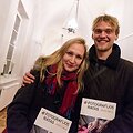 Dvyliktojo tarptautinio fotožurnalistikos festivalio &bdquo;Vilniaus fotografijos ratas" nugalėtojai Mikkelis H&oslash;rlyckas ir Sandra Hoyn.