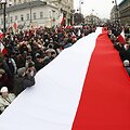 Lenkijoje protestuotojai kaltina Rusijos lyderį Vladimirą Putiną dėl prezidento Lecho Kaczynskio žūties