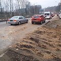 Taip atrodo Geležinio Vilko gatvė prie naujojo viaduko statybų vietos.