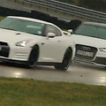 &bdquo;Nissan GT-R&ldquo; prie&scaron; &bdquo;Audi A1 Quattro&ldquo;