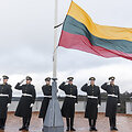 Naujos Lietuvos valstybės vėliavos i&scaron;kėlimo ceremonija
