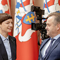 Monika Garbačiauskaitė-Budrienė, Artūras Skardžius