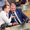 Virginijus Sinkevičius, Saulius Skvernelis
