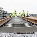 &bdquo;Rail Baltica&ldquo; europinės vėžės bėgių tiesimas