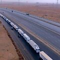 Rekordinė 480 vilkikų kolona, 2020 m. išrikiuota per Egipto &bdquo;Tahya Misr&ldquo; fondo renginį