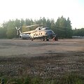 Karinių oro pajėgų sraigtasparnis gesina gaisrus &Scaron;vedijoje