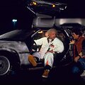 &bdquo;DeLorean&ldquo; automobilis i&scaron; kino filmo &bdquo;Atgal į ateitį&ldquo; 
