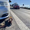 Pavojingas ruožas kelyje Vilnius-Kaunas