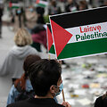 Protesto akcija &bdquo;A&scaron; esu palestinietis&ldquo;