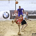 Lietuvos paplūdimio futbolo čempionato II turo akimirka 