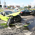&bdquo;BMW&ldquo; ir &bdquo;Volvo&ldquo; avarija Vilniuje S.Nėries gatvėje