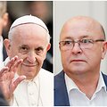 Popiežius Pranci&scaron;kus ir Visvaldas Matijo&scaron;aitis