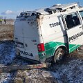 Policijos automobilio ir VW avarija &Scaron;ilutės rajone