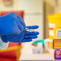 Vilniaus miesto klinikinės ligoninės medikų vakcinacija nuo COVID-19