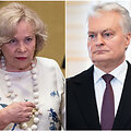 Rasa Juknevičienė ir Gitanas Nausėda