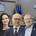 Inga Ruginienė, Eugenijus Sabutis ir Juozas Olekas