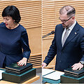 Vaida Aleknavičienė ir Robertas Kaunas