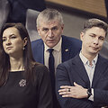 Kęstutis Vilkauskas, Inga Ruginienė ir Mindaugas Sinkevičius