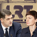 Remigijus Žemaitaitis ir Monika Garbačiauskaitė-Budrienė