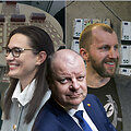 Agnė Silickienė, Saulius Skvernelis ir Marijanas Tara&scaron;kevičius