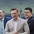 Artūras Zuokas, Valdas Benkunskas ir Vytautas Sinica