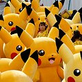 Pokemono Pikačiu paradas Japonijoje