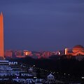 Žmonės renkasi į Donaldo Trumpo inauguraciją  Va&scaron;ingtone