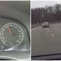 Vairuotojas vir&scaron;ijo greitį, kad užfiksuotų analogi&scaron;ką pareigūnų pažeidimą Kaune