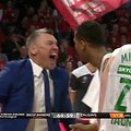 Emocinga rungtynių Bamberge akimirka