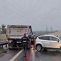 Kauno Vakariniame aplinkkelyje susidūrė 10 transporto priemonių