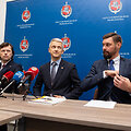 Spaudos konferencija apie atliekamą įkiteisminį tyrimą dėl nusikalstamu būdu gauto turto legalizavimo