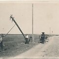  Telefonizacijos darbai į Žiežmarių pusę. 1932 m. 