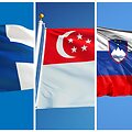 Valstybių i&scaron; S raidės vėliavos