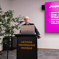dr. Martyno Jakulio paskaita &bdquo;Užkrėstas ir žmonių sveikatai žalingas oras&ldquo;. Lietuvos nacionalinio muziejaus nuotr.