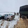Sniegas sukėlė problemų Auk&scaron;taitijos gyventojams