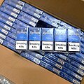 Pasieniečiai sulaikė pusę milijono i&scaron; Latvijos gabentų nelegalių cigarečių pakelių