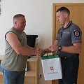 Pareigūnai dėkoja Arvydui Ra&scaron;imui