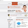 Svetainės adresas &ndash; tarsi tikros svetainės, bet turinys yra nepatikimų farmacijos produktų reklamos