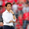 Japonijos futbolo rinktinės treneris Akira Nishino.