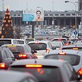 Prie&scaron;&scaron;ventinės automobilių spūstys Vilniuje