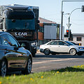 Transporto spūstys rekonstruojamoje Liepkalnio&ndash;Žirnių gatvių sankryžoje
