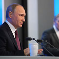 Vladimiras Putinas ir Dmitrijus Peskovas 