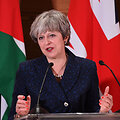 Theresa May Jordanijoje