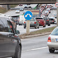 Prie&scaron;&scaron;ventinės automobilių spūstys Vilniuje
