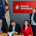 LSDP susitiko su &bdquo;Nemuno au&scaron;ra&ldquo; ir &bdquo;Lietuvos valstiečių ir žaliųjų sąjunga&ldquo; 
